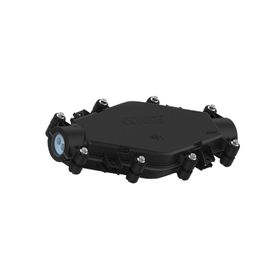 caja simple de empalme fiber sensys