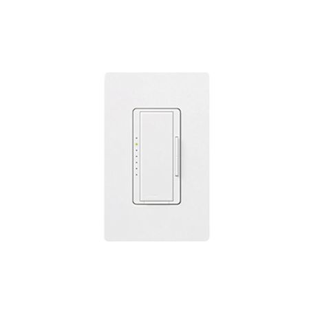 atenuador dimmer maestro 600w baja tensión multilocación sinlge pole  color blanco