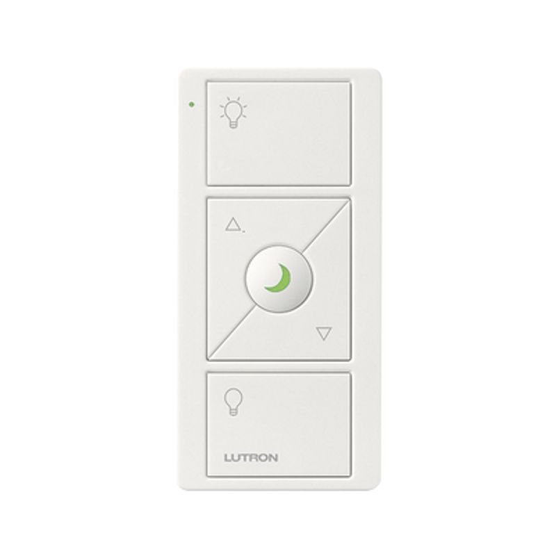 Control Remoto Inalambrico Con 3 Botones Subir/bajar Encender Apagar Nightlight Color  Blanco