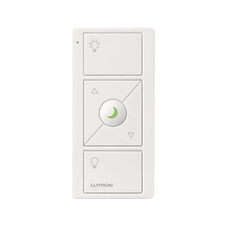 Control Remoto Inalambrico Con 3 Botones Subir/bajar Encender Apagar Nightlight Color  Blanco