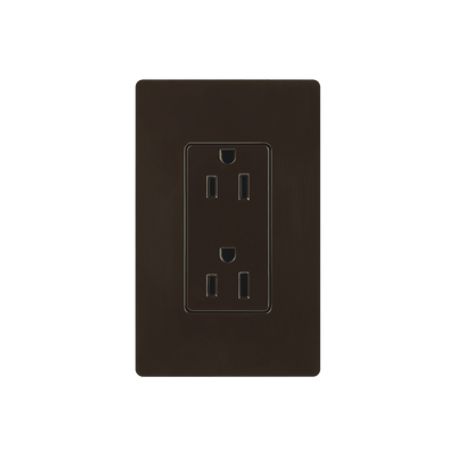 tomacorriente 120v15a color cafe