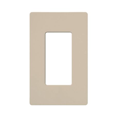 placa de pared 1 espacio para atenuador dimmer apagador ó control remoto inalámbrico lutron
