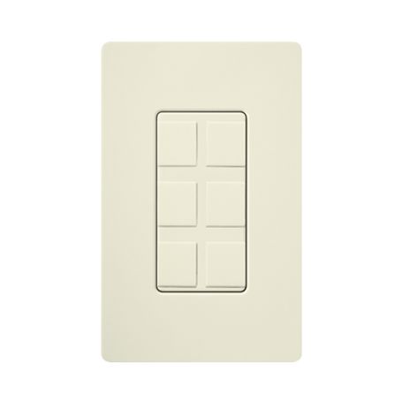 Caja De Pared Para Varios Contactos De Red O Tel 6 Mini Espacios 