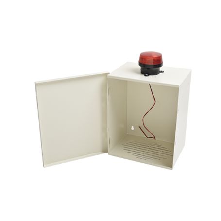 Gabinete De Resguardo De Sirena De 30 Watts Con Alerta Visual Estroboscópica. Gabinete De Resguardo De Sirena De 30 Watts Con Alerta Visual Estroboscópica.