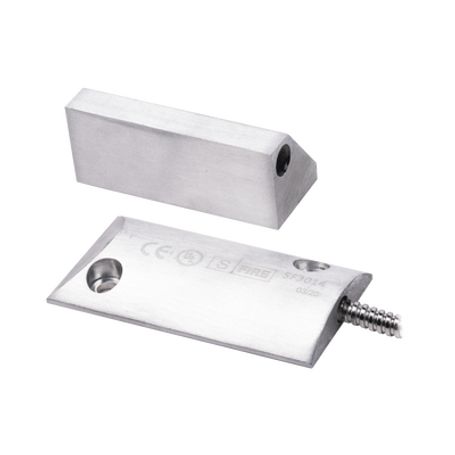 contacto magnético para piso uso rudo con 55cm de cable blindado gap 80mm nc67609