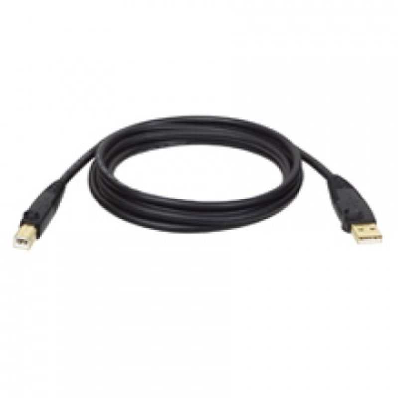 Cable USB TRIPPLITE 18 m USB A USB B Macho/Macho Negro TL1 