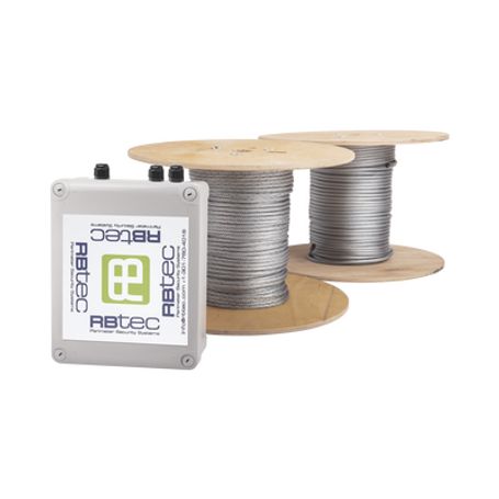 kit de cable sensor perimetral para cerca ciclonicas ironclad  610 metros de proteccion  2 zonas 305 metros por zona  sin falsa