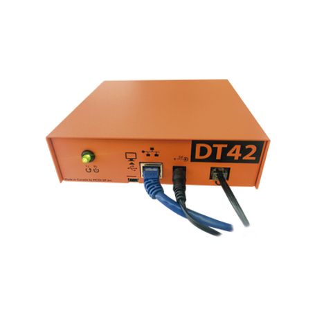 Receptora De Alarmas Hibrida Ip Y Con 1 Entrada Telefónica Ideal Para Su Central De Monitoreo Recibe Mini014gv2 Mn02ltem Pro4glt