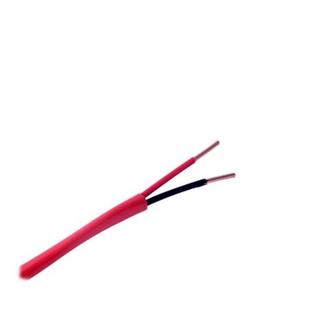 Bobina De 305 Metros De Alambre18 Awg 2 Conductores Tipo Fplcl2 De Color Rojo Para Aplicaciones En Sistemas De Detección De Ince