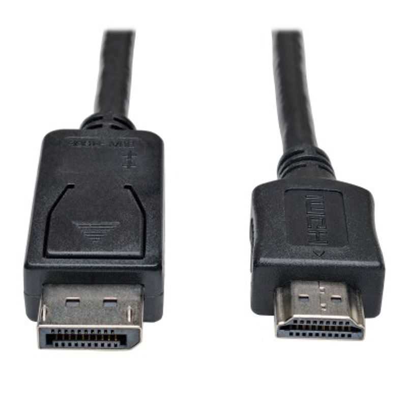 Adaptador de Cable TRIPPLITE P582006 Negro HDMI DisplayPort Macho/Macho TL1 