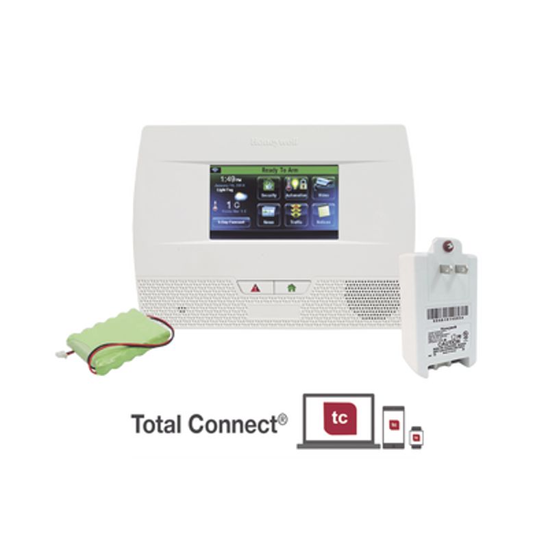 Panel De Alarma Inalambrico Autocontenido Con Pantalla Touch L5210 Integrable A Casa Inteligente Usando Servicio De Total Connec
