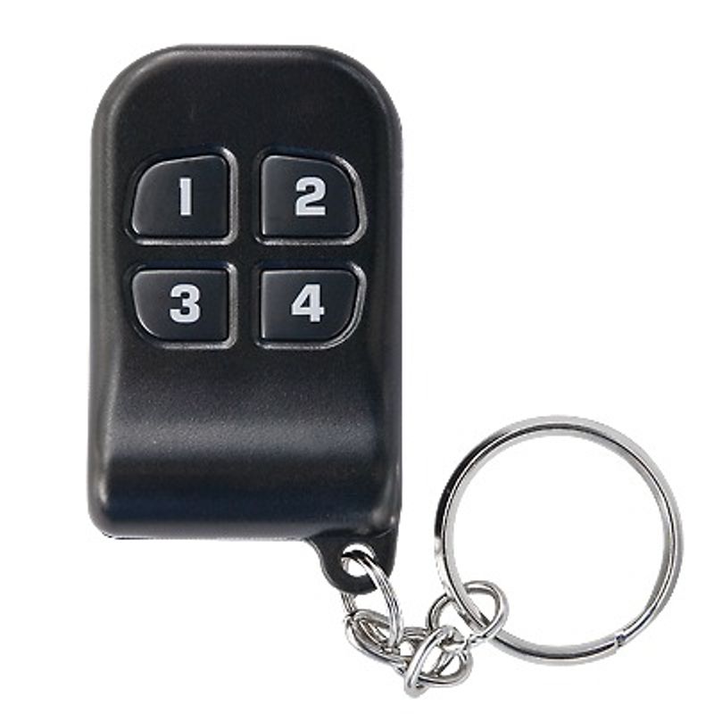 Transmisor Tipo Llavero De 4 Canales Para Receptor Universal 