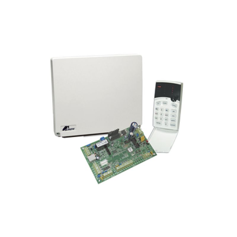 Kit De Alarma Runner4/8 Incluye Teclado De Leds Y Gabinete