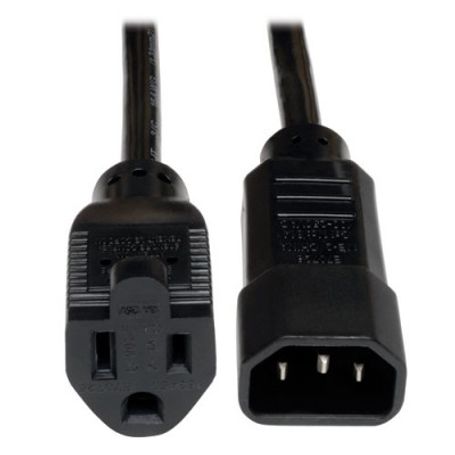 Cable de Alimentación Tripp Lite de  CA para Computadora NEMA 515R a C14  10A TL1 