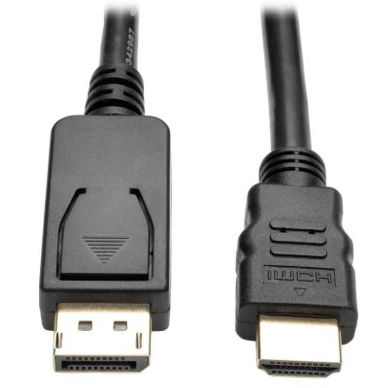 Cable Adaptador  TRIPPLITE P582006V2 1.83 m DisplayPort HDMI Negro TL1 