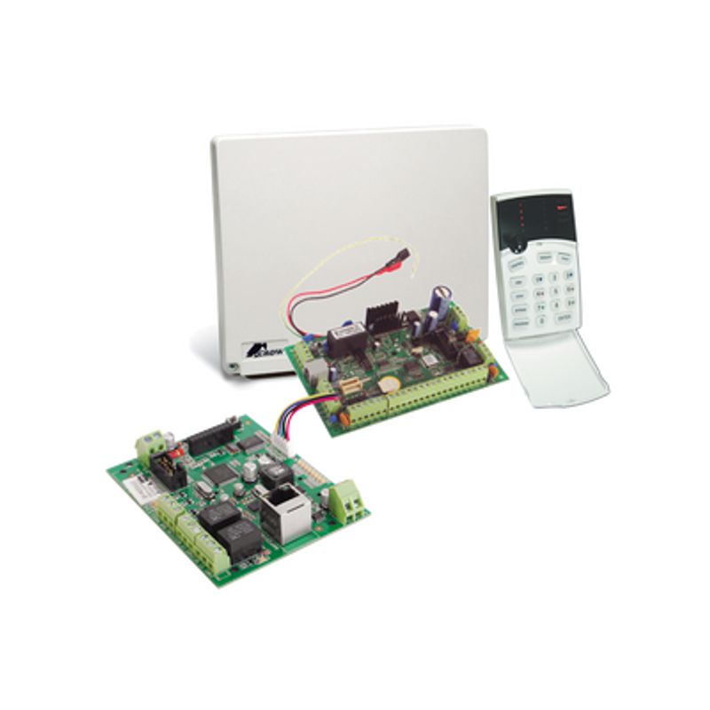 Kit De Alarma Runner De 8 A 16 Zonas Con Comunicador Ip/ Aplicación Sin Renta Mensual Para Control Remotamente