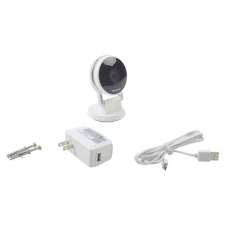 Camara Hd Wifi Para Interior 1080p Con Audio Bidireccional Compatible Con Total Connect