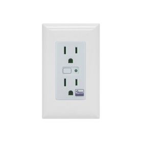 tomacorriente con senal inalambrica zwave compatible con hub hc7 puede ser un panel de alarma l5210 l7000 con total connect y a