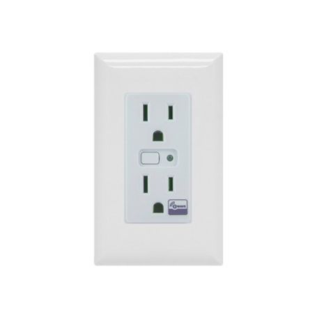 tomacorriente con senal inalambrica zwave compatible con hub hc7 puede ser un panel de alarma l5210 l7000 con total connect y a