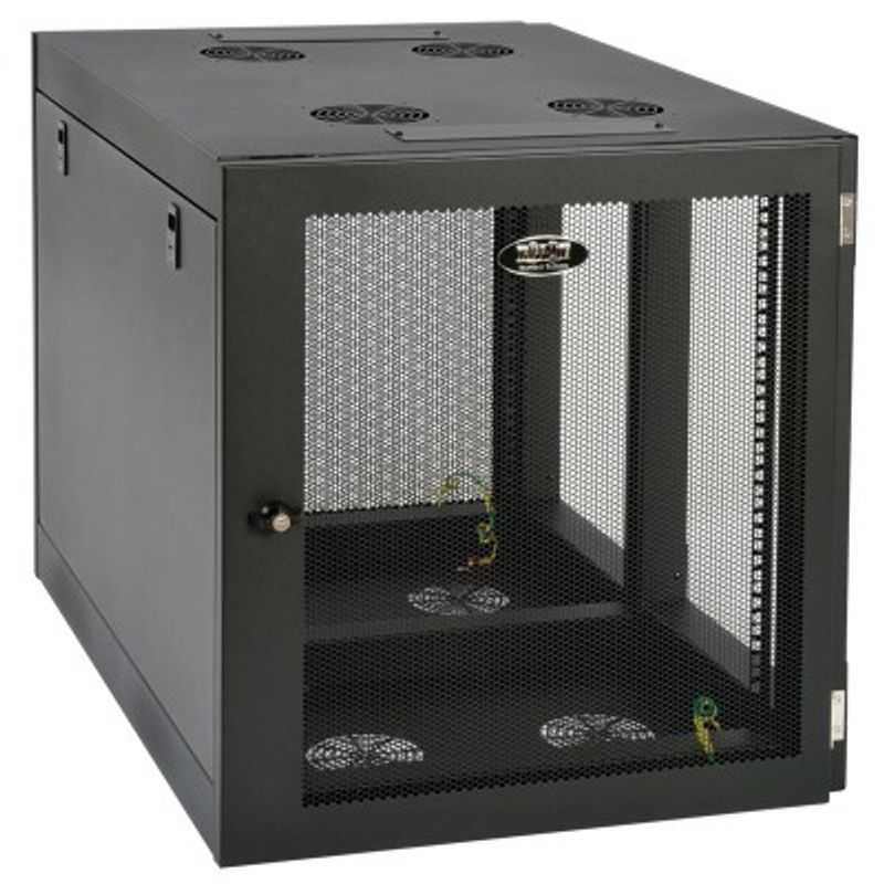 Gabinete Pequeno SmartRack SRW12UHD para instalación en la pared TL1 