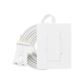 adaptador dimmer de sobremesa plugin para lámpara 120vca300w y 200w