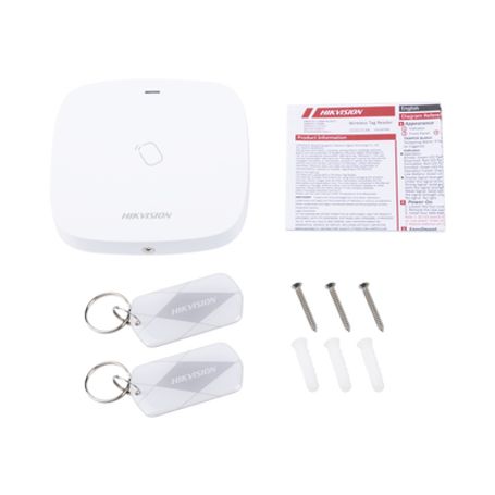 (ax Hub) Lector De Tag Inalámbrico Para Panel De Alarma Hikvision / Exterior Ip65 / Permite Armar Y Desarmar (ax Hub) Lector De Tag Inalámbrico Para Panel De Alarma Hikvision / Exterior Ip65 / Permite Armar Y Desarmar