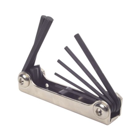 Juego De 7 Allen Keys 1.5/2/2.5/3/4/5 Y 6 Mm