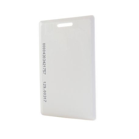 tarjeta de proximidad estándar perforada gruesa fabricada con el pvc más resistente de la industria