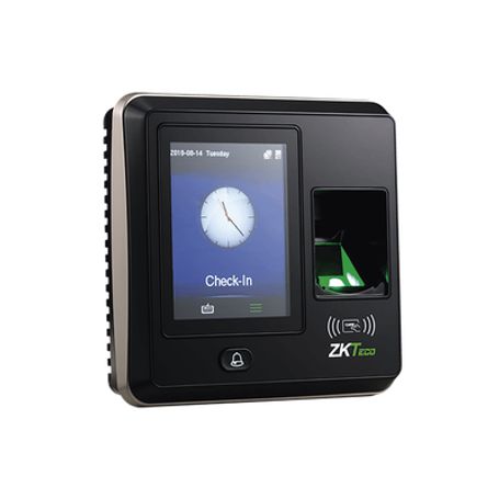 terminal biométrica con pantalla de 28  hasta 1500 huellas  ip