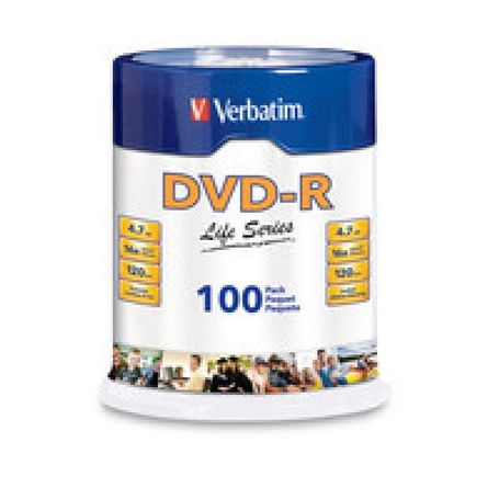 Disco DVDR VERBATIM 97177 DVDR 4.7 GB 100 16x TL1 