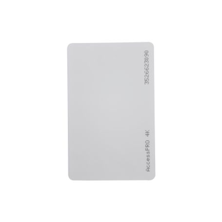 tarjeta mifare classic  tipo iso card  memoria 4kb  imprimible  frecuencia 1356 mhz formato cr80158550