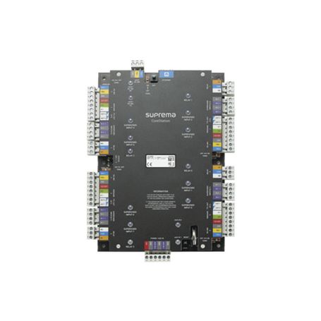 Corestation Panel De Control De Acceso / Biometria Integrada / Compatible Con Sistema De Elevadores / 200000 Huellas  / 4 Puerta