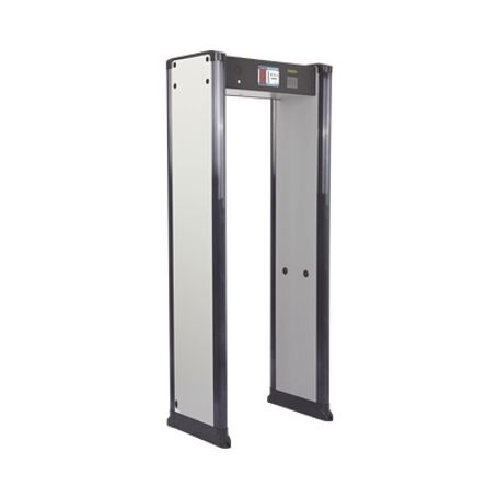 Arco Detector De Metales De 18 Zonas Con Anclaje Para Fijarse Al Piso. Incluye Sensor Ir Para Evitar Falsas Alarmas / Certificad