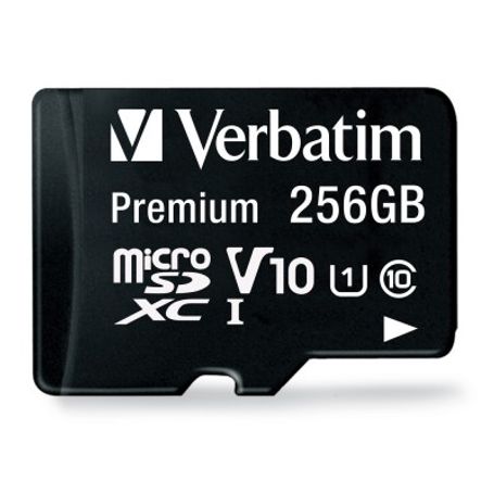 Tarjeta de Memoria 70364 marca VERBATIM microSDXD PREMIUM con adaptador TL1 
