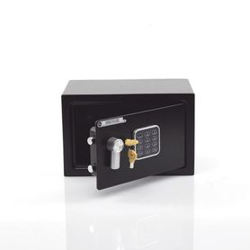 caja fuerte pequena   electrónica  uso residencial u oficinas ideal para almacenar joyas documentos tarjetas productos electrón