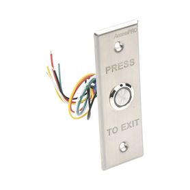 botón de salida con aro iluminado ip65  diseno estético163983
