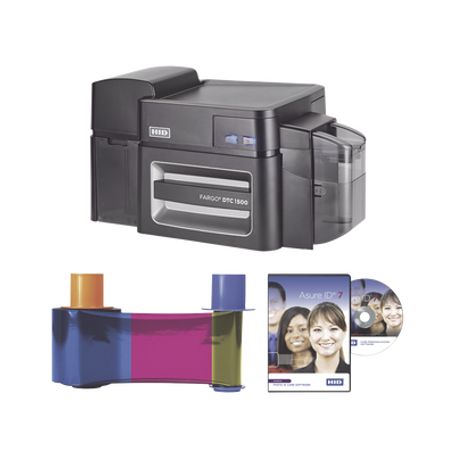 kit de impresora profesional de doble cara dtc1500 borrado información marca de agua incluye ribbon y software