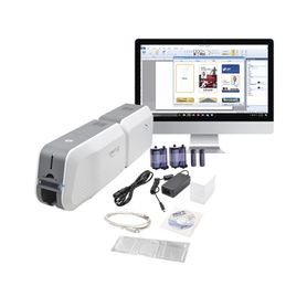 kit impresora smart51l  con laminador doble lado3 anos garantia  incluye 2 x  ribboncolor  100 tarjetas pvc 1 cinta de limpieza