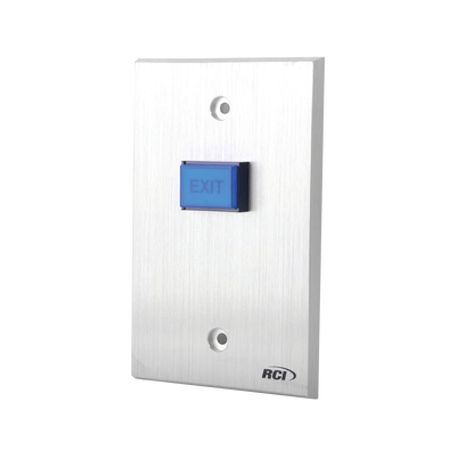 botón de salida placa aluminio reforzado  no  nc  ul2 anos garantia9489
