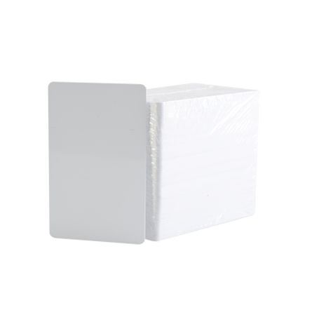 paquete de 500 tarjetas ultracard 10 mil  adhesivas imprimibles por un sólo lado   para pegar sobre tarjetas cr79160086