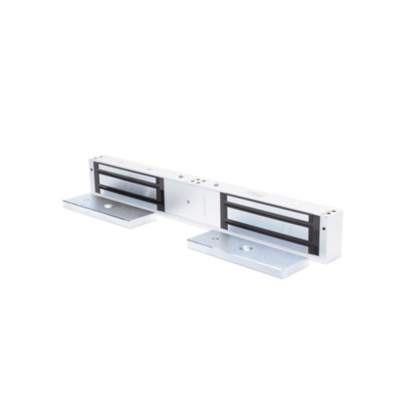 Chapa Magnética Para Doble Puerta / Puerta Antifuego / Soporta 1200 Lbs (500 Kg) / Indicador Led