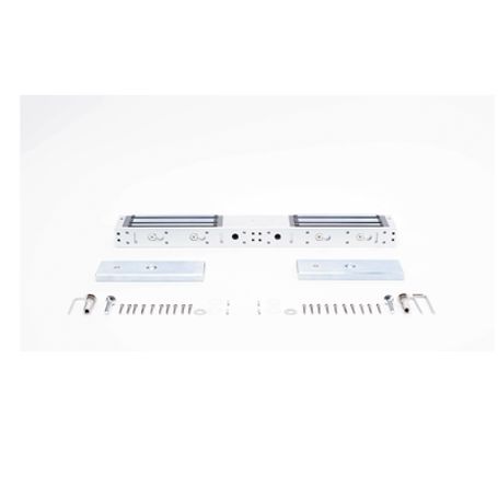 Chapa Magnética Para Doble Puerta / Puerta Antifuego / Soporta 1200 Lbs (500 Kg) / Indicador Led