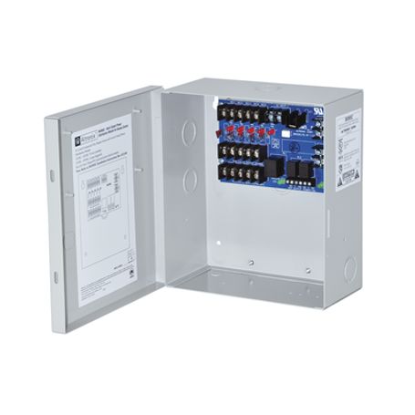 módulo de distribución de voltaje a múltiples salidas para aplicaciones de incendiocontrol de acceso con capacidad de bateria d