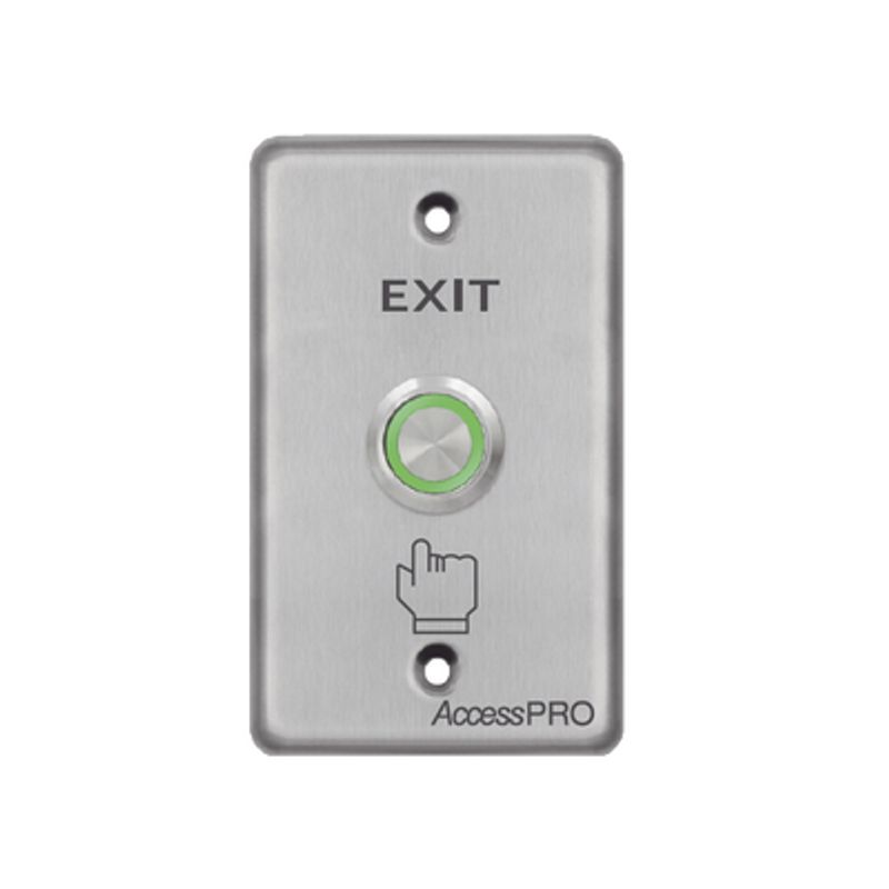 Botón De Aro Iluminado Color Verde/ Ip65
