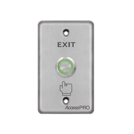 Botón De Aro Iluminado Color Verde/ Ip65
