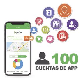 licencia para realizar checadas de asistencia desde smartphone app con envio de fotografia y ubicación por gps  compatible con 