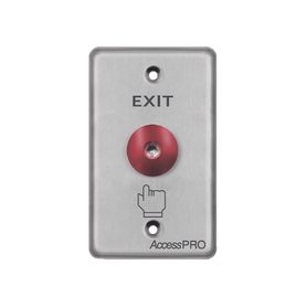 botón redondo color rojo con led