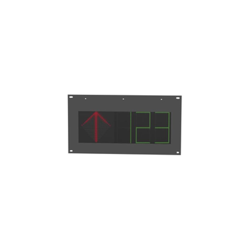 Guia De Estacionamiento Interior / Ideal Para Pasillos Y Áreas De Control De Estacionamientos / Rs485 Rj45 / Indicador Numérico 