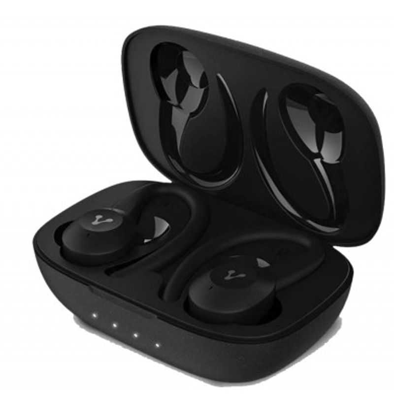 Audifonos. Vorago ESB500PLUS. TWS Bluetooth 5.0 IPX5. manos libres earhooks desmontables 18 Hrs. TL1 