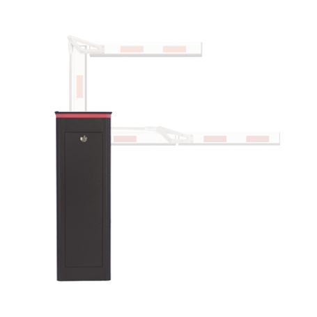 barrera vehicular derecha  soporta brazo articulado de hasta 4 metros  final de carrera ajustable por programación  tiempo de a
